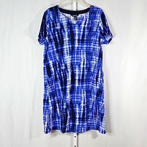 Ellen Tracy Blue Dress Size Large